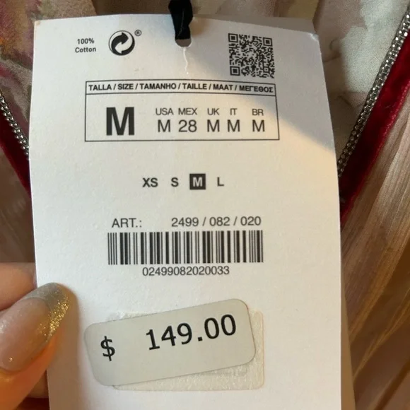 NWT Zara Limited Studio Collection Floral Print Dress - Picture 8 of 11